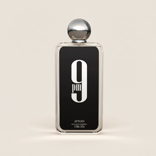 Afnan 9 Pm for Men Eau de Parfum Spray, 3.4 Ounce